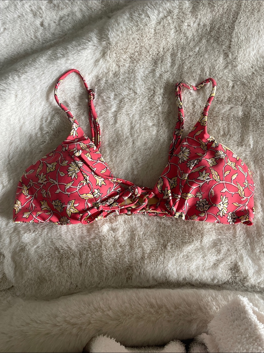 Floral bikini with Adjustable Straps